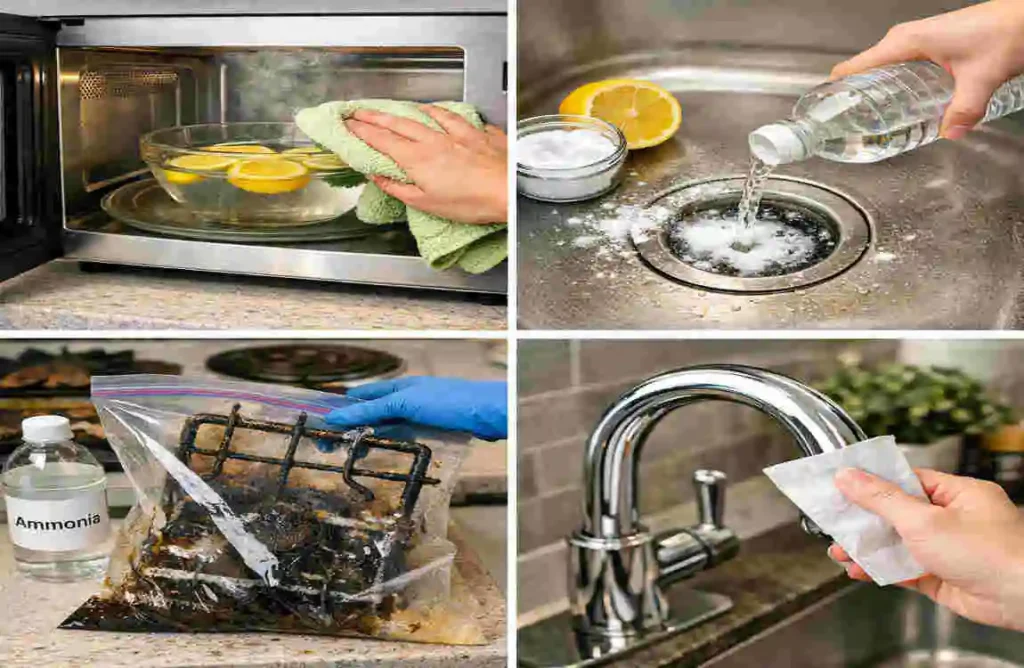 Easy Kitchen Cleaning Hacks: