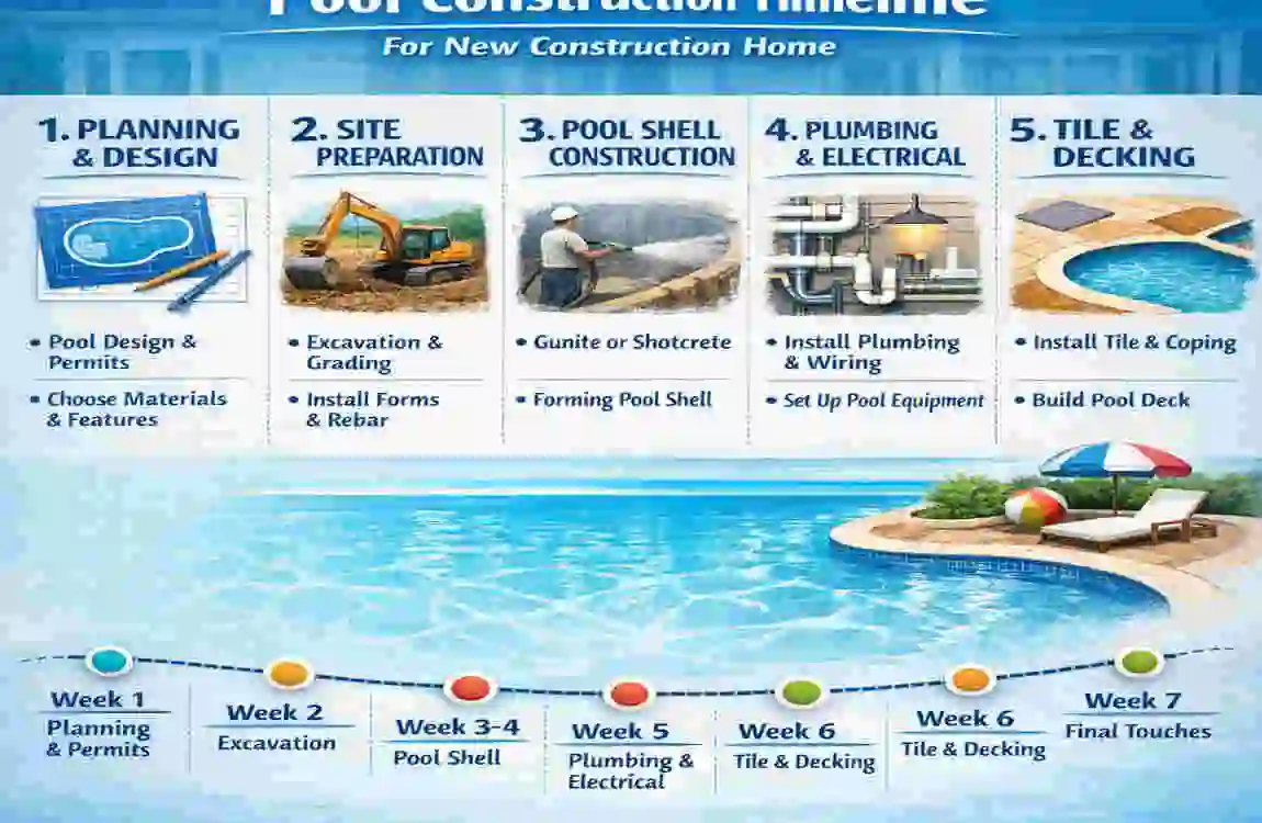 can you add a pool to a new construction home