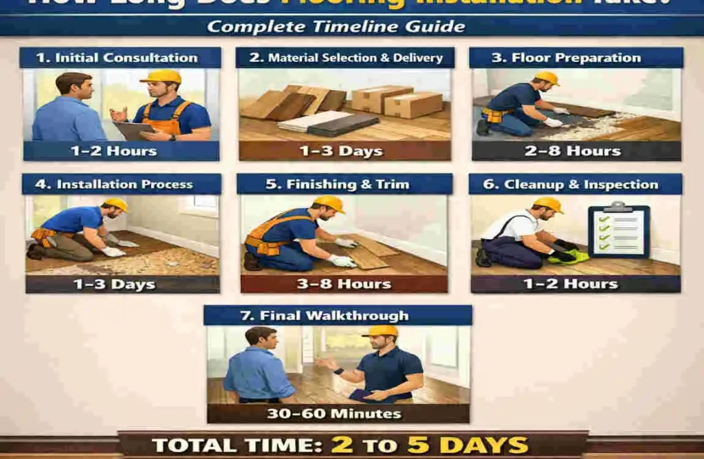 How Long Does Flooring Installation Take? Complete Timeline Guide how long does it take to install flooring