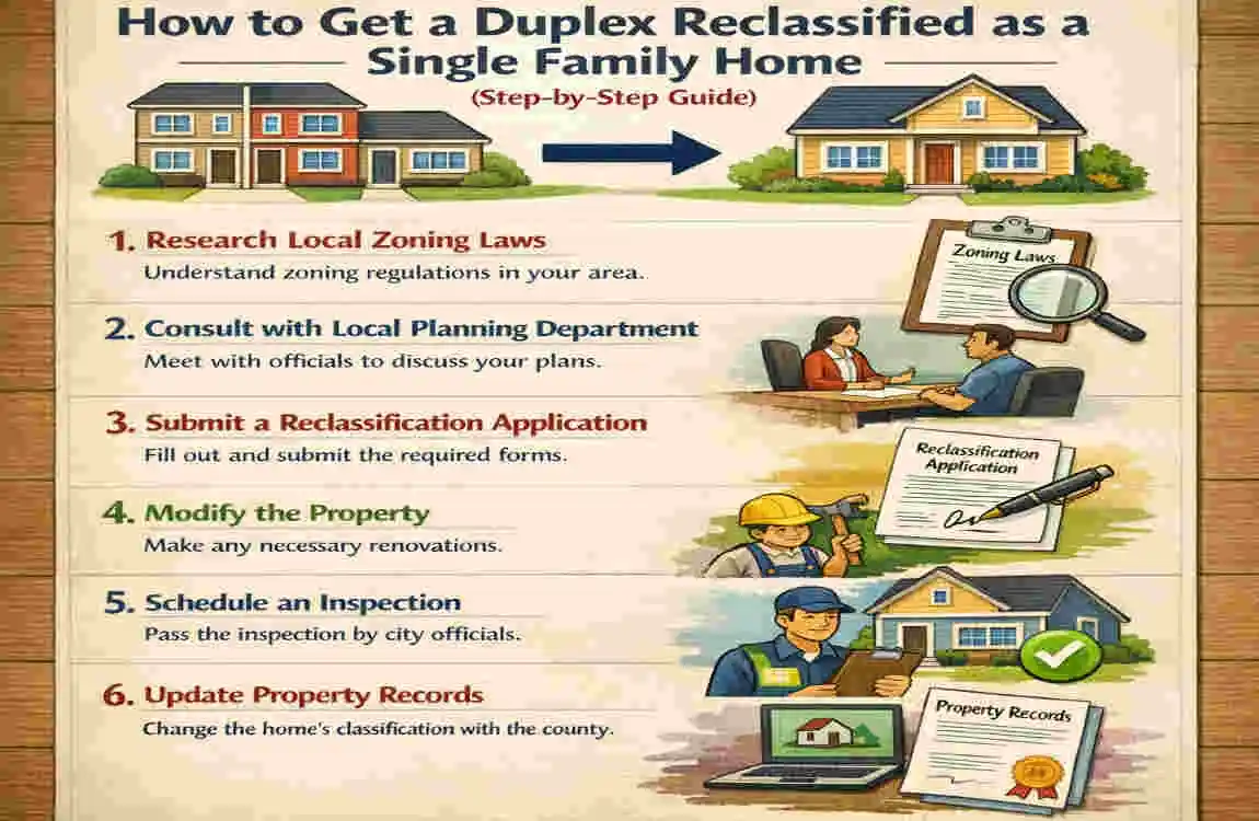What Does It Mean to Reclassify a Duplex as a Single-Family Home?