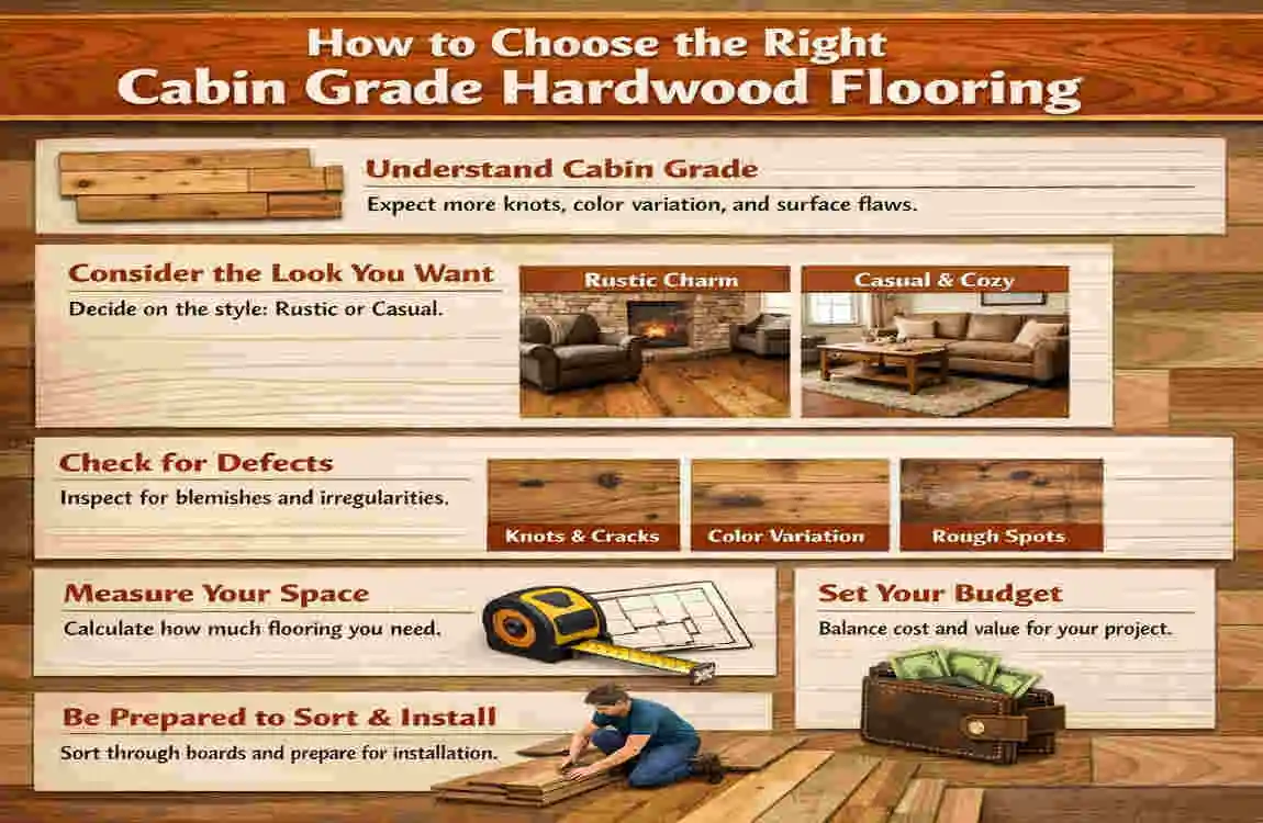 What Is Cabin Grade Hardwood Flooring? Rustic House Upgrade Guide