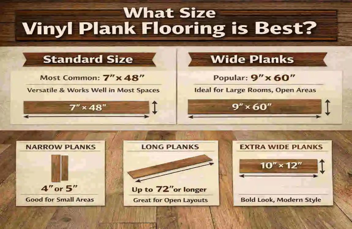 What Size Vinyl Plank Flooring is Best