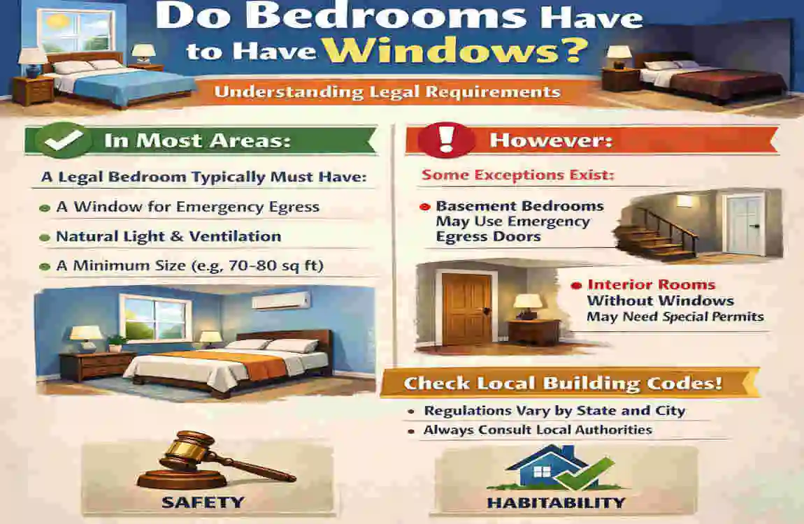 Do Bedrooms in Houses Need Windows