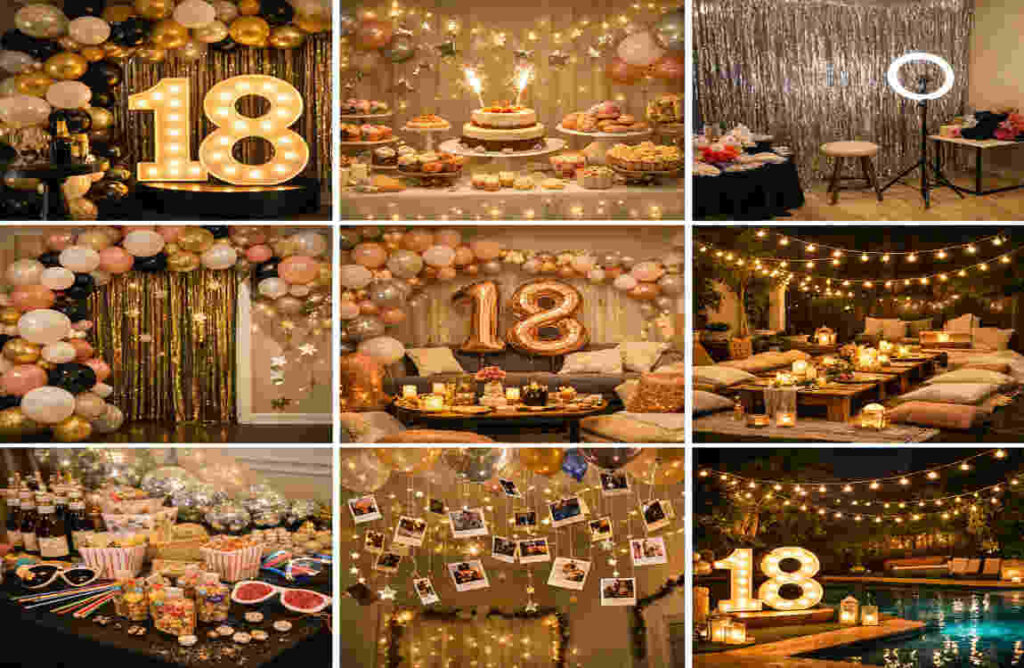 DIY 18th Birthday House Decorations: 25 Easy At-Home Ideas to Turn Your Home into a Party Paradise diy 18th birthday decorations at home