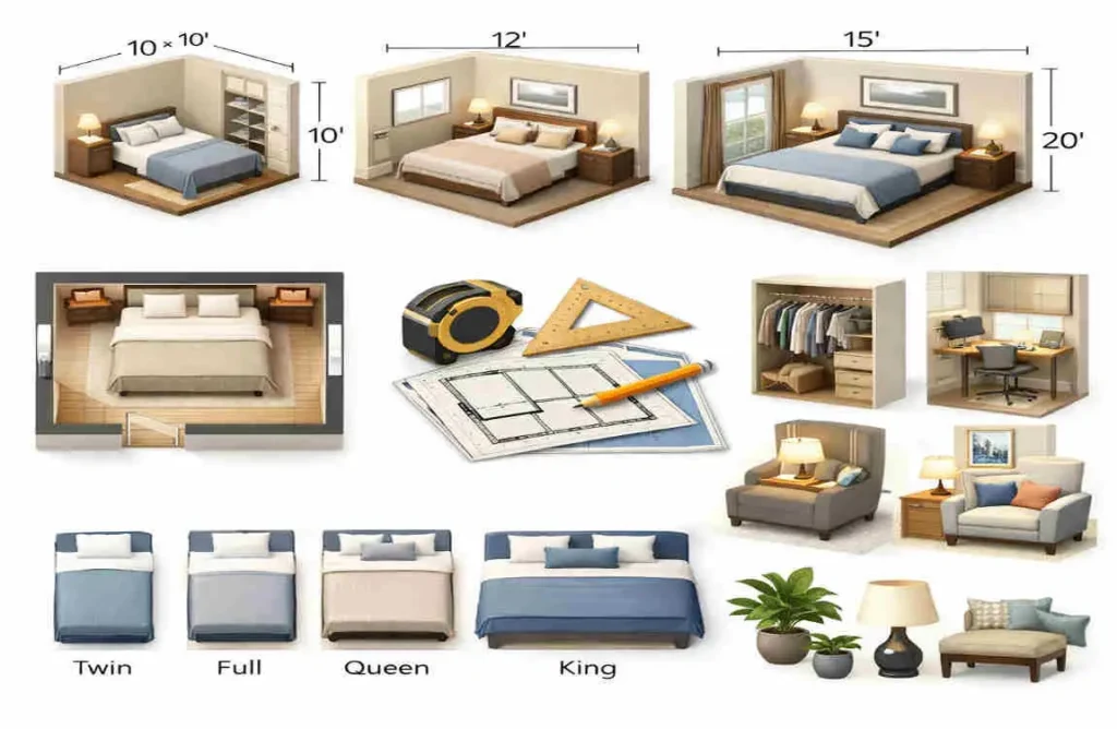 What Is a Standard Bedroom Size? Dimensions, Layout & Design Guide what is a standard bedroom size