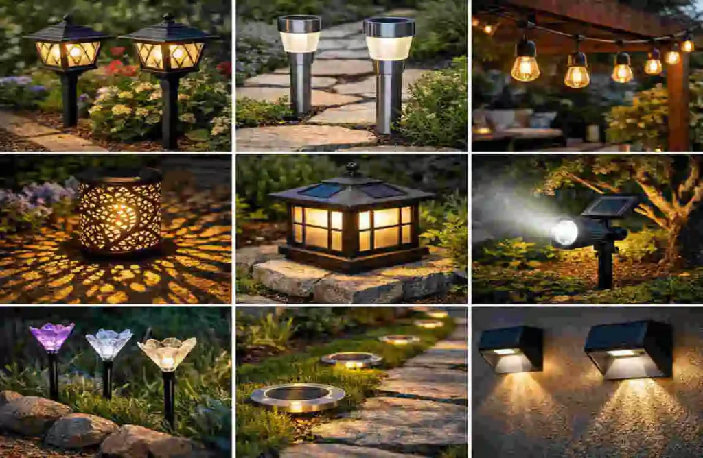 Outdoor Solar Lights for Garden home