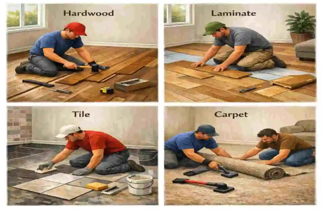 How Long Does It Take to Replace Flooring in Your House? Timelines by Type Guide How Long Does It Take to Replace Flooring in Your House
