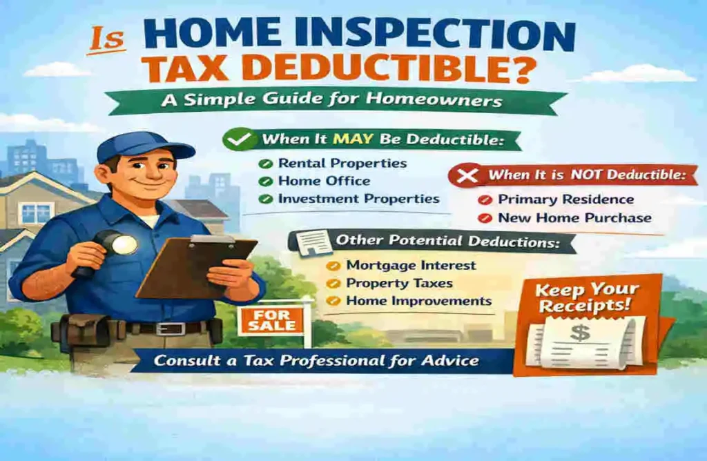 is home inspection tax deductible
