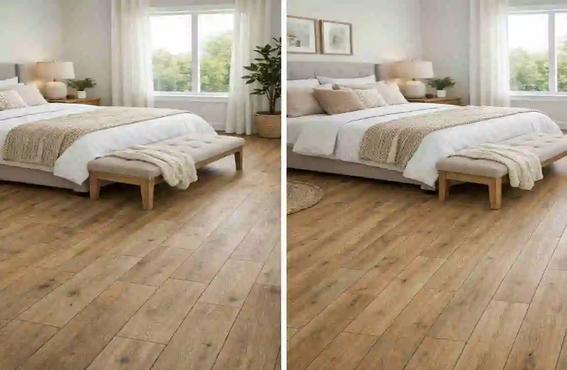 Best Direction to Lay Vinyl Plank Flooring in Your Bedroom