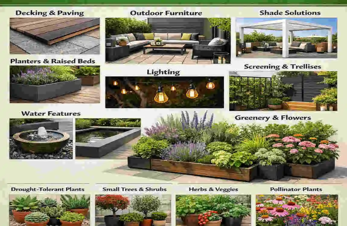 roof terrace garden design