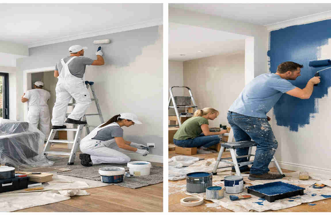 How to Paint a New House Interior in the UK