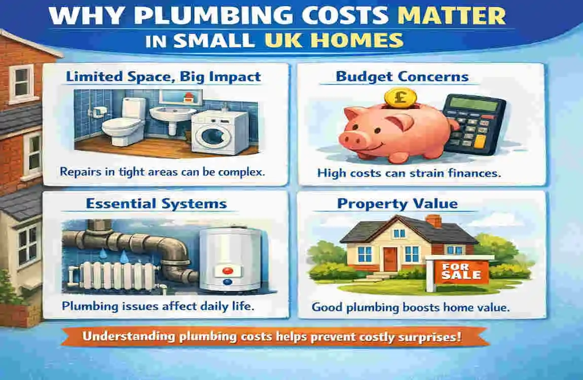plumbing work in 5 marla house in uk cost