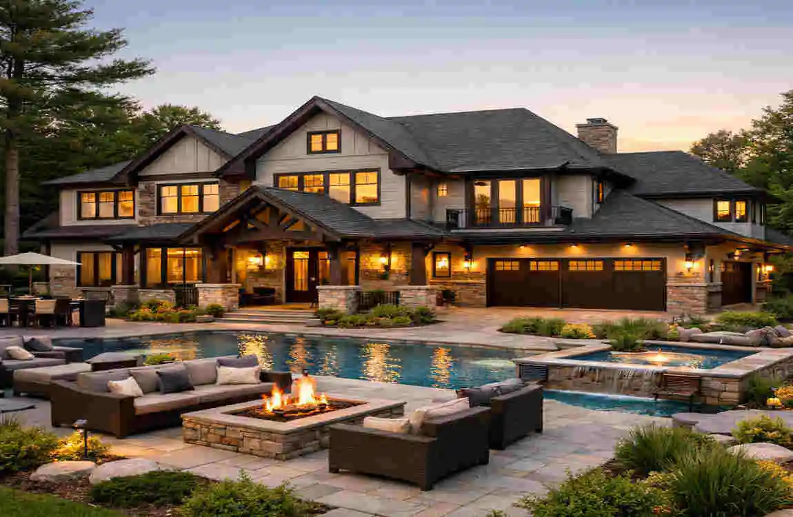 how big is 4000 square feet house
