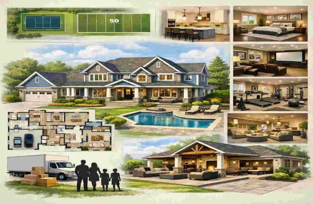 how big is 4000 square feet house