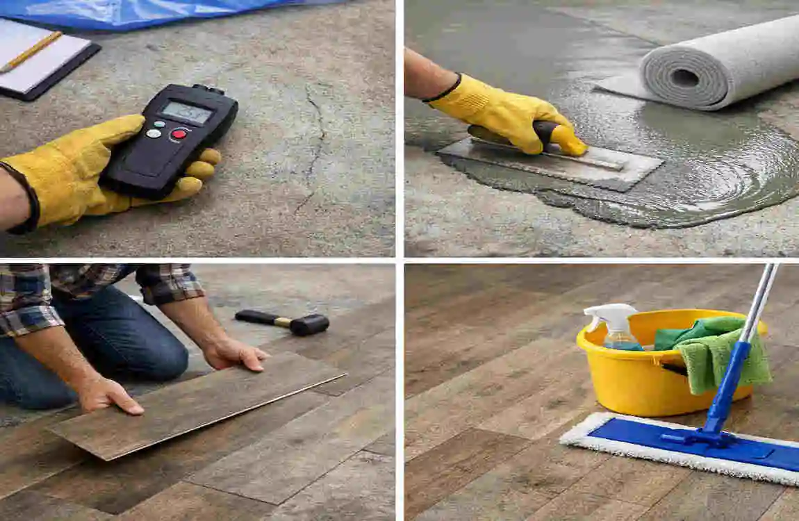 Can You Put Vinyl Flooring Over Concrete
