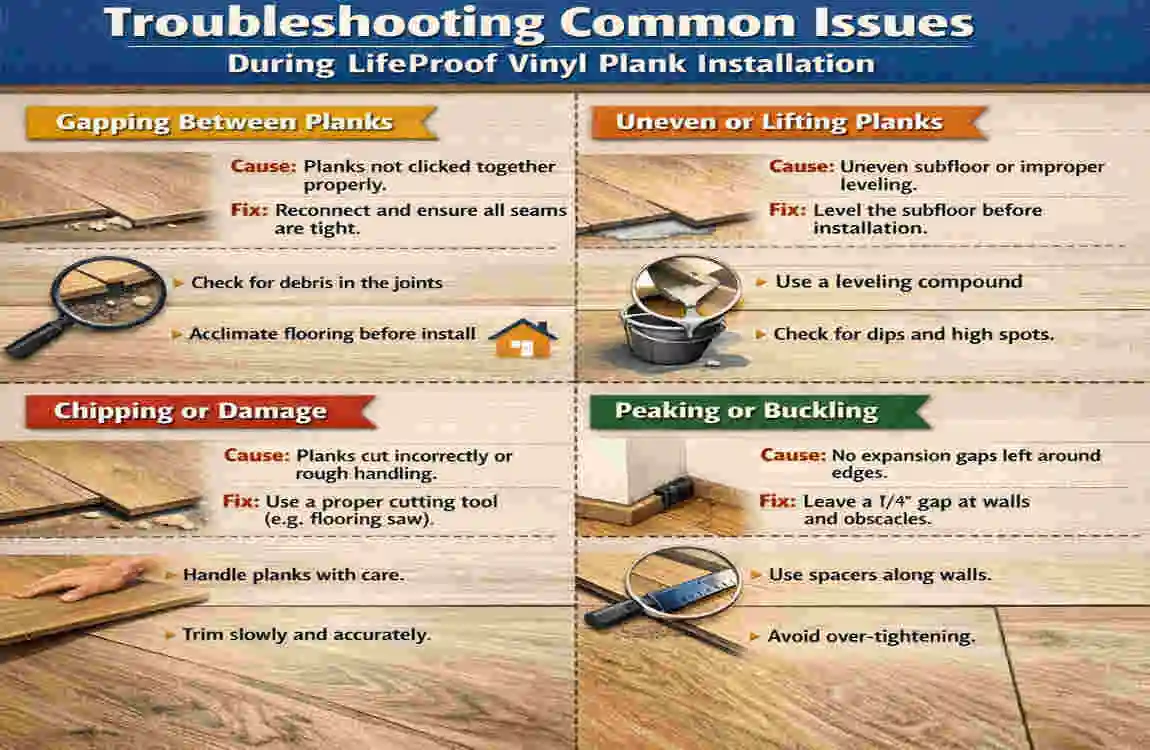 how to install lifeproof vinyl flooring