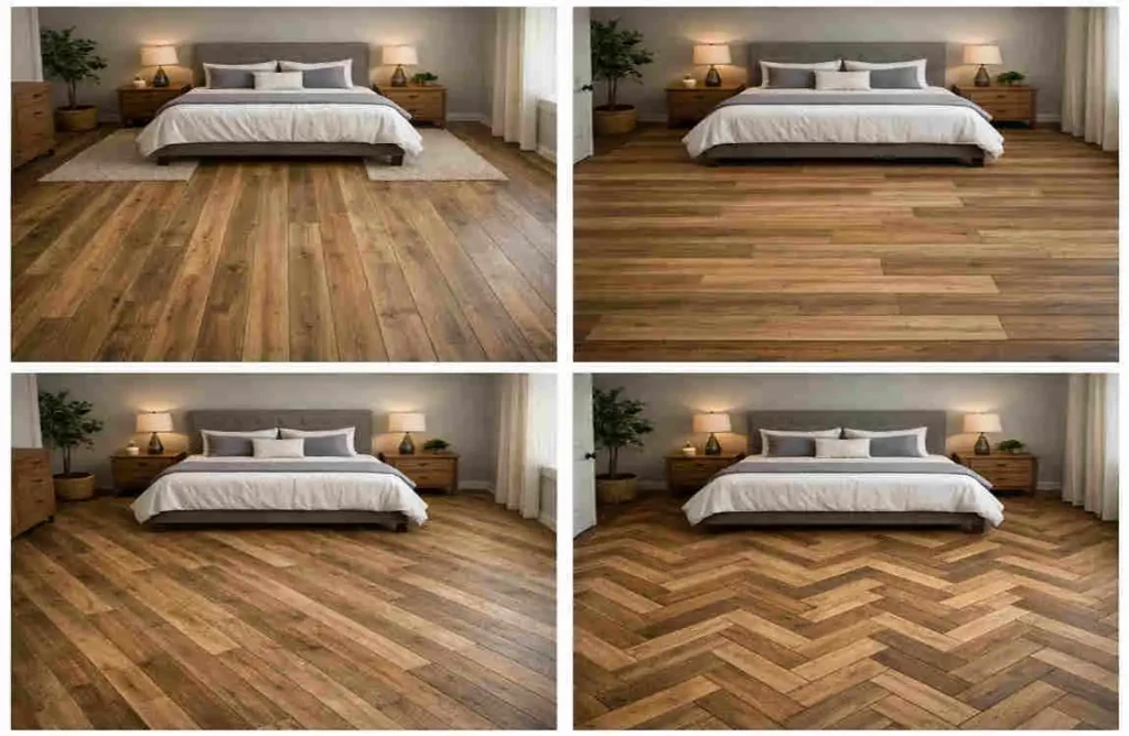 How to Choose the Right Direction for Bedroom Vinyl Plank Flooring
