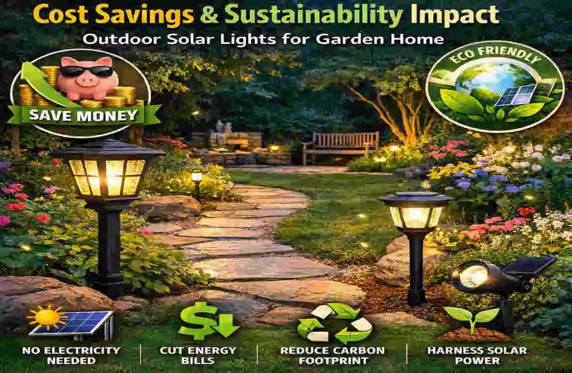 Outdoor Solar Lights for Garden home