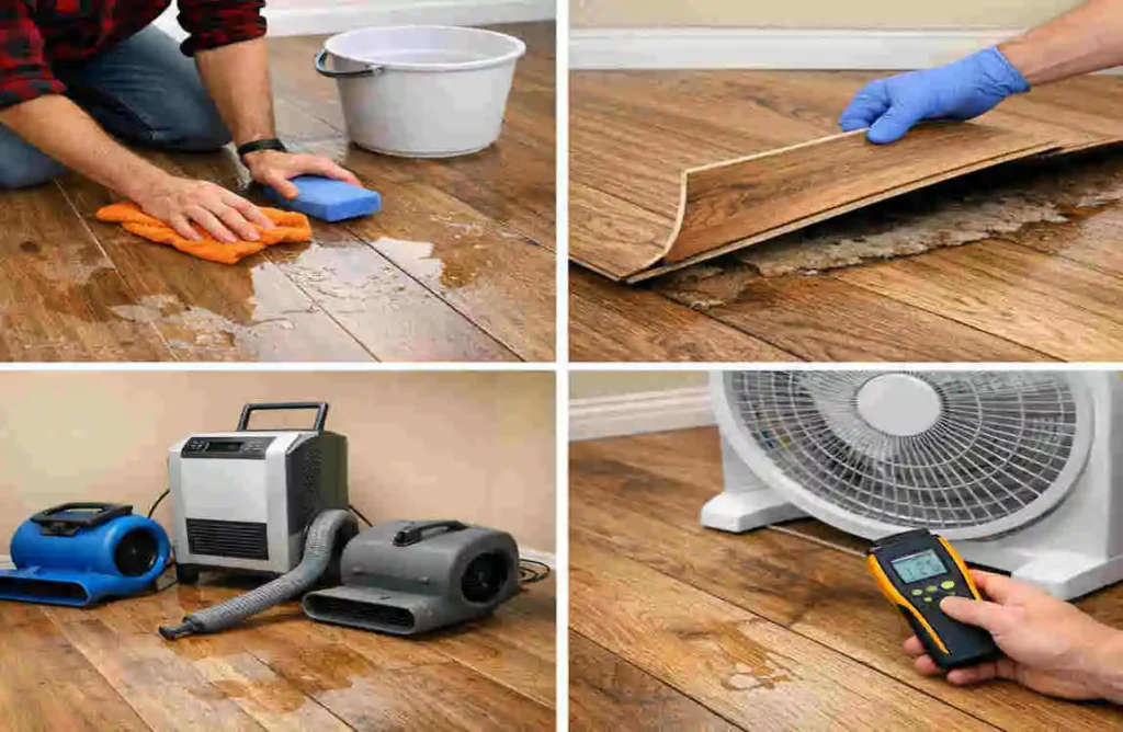 How to Dry Laminate Flooring