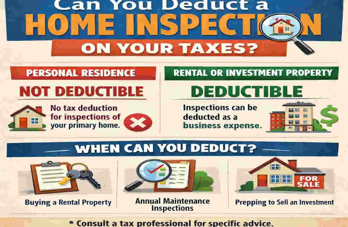 is home inspection tax deductible