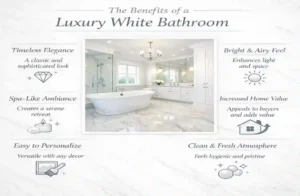 Luxury White Bathroom Designs for Modern Homes
