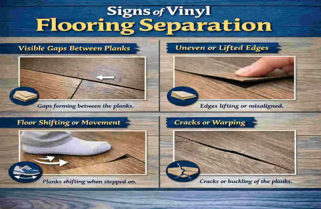 Vinyl Flooring Separation