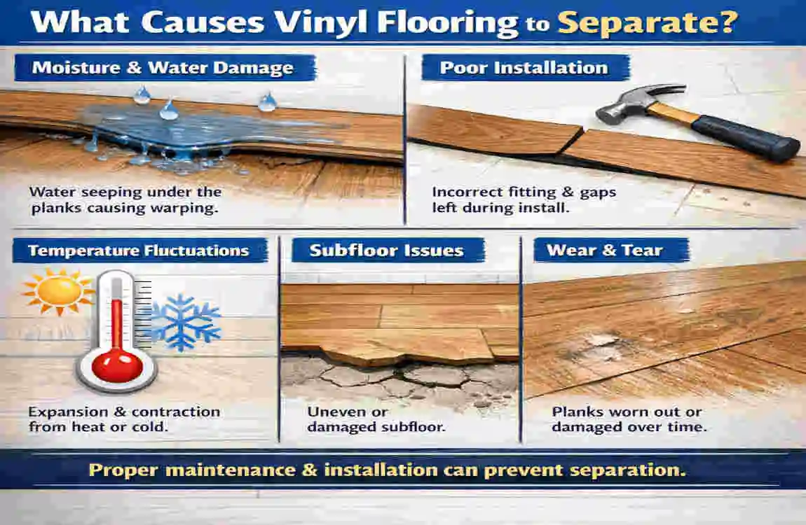  Vinyl Flooring Separation