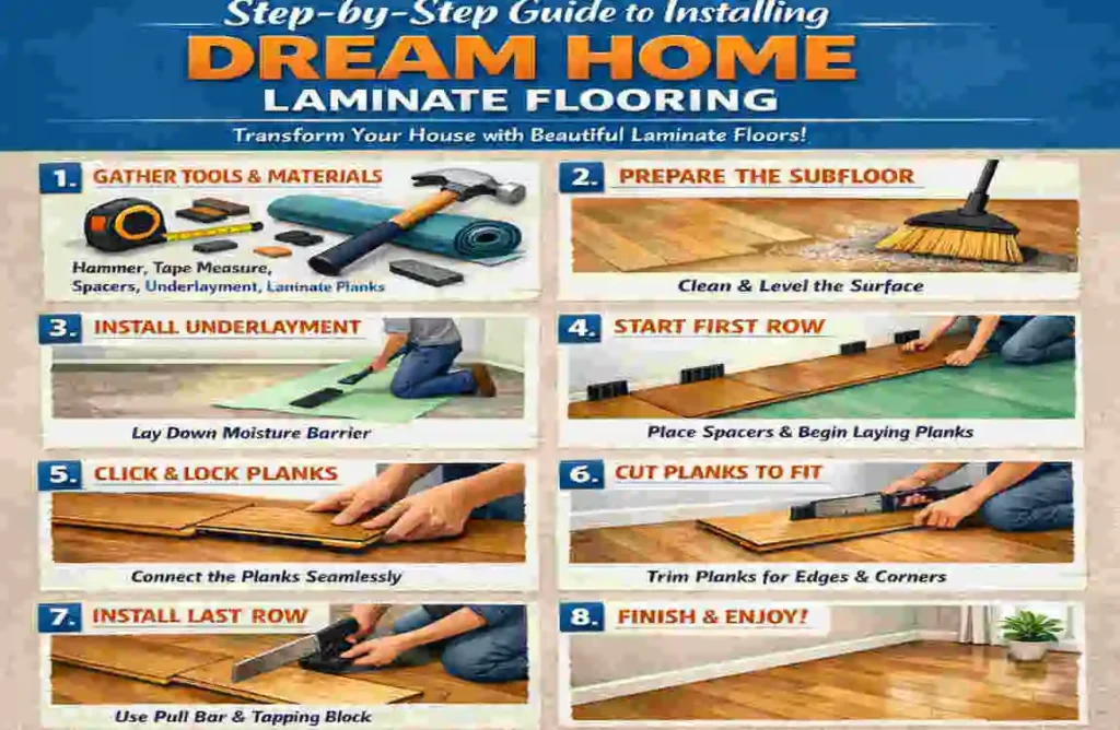 Installing Dream Home Laminate Flooring