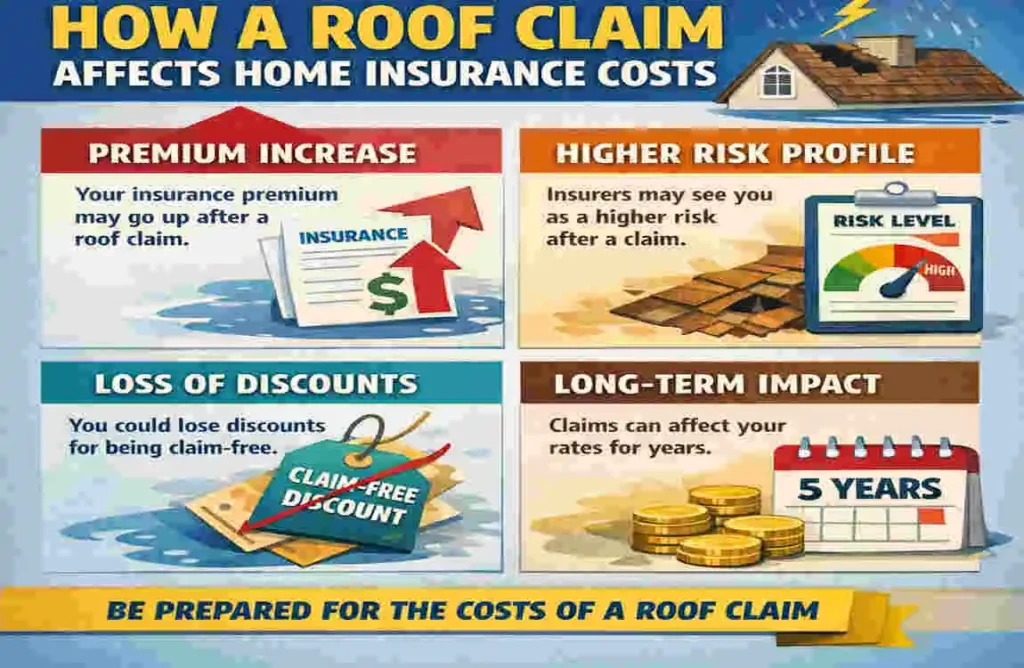 Does Home Insurance Go Up After a Roof Claim?