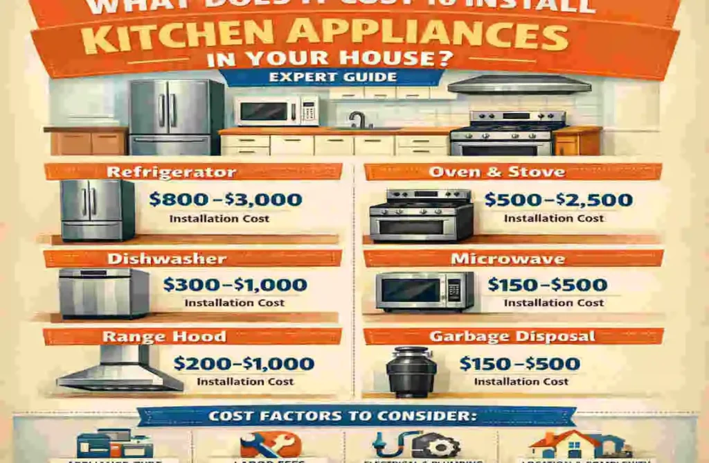 What Does It Cost to Install Kitchen Appliances