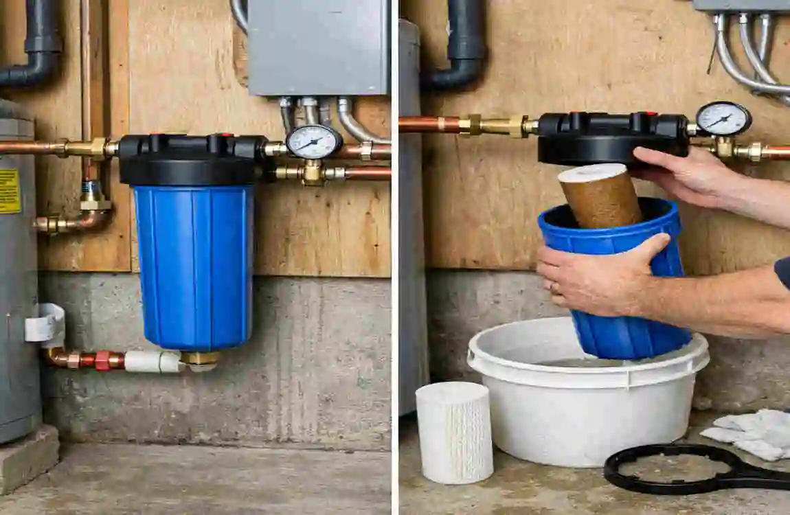 Whole House Water Filter Installation