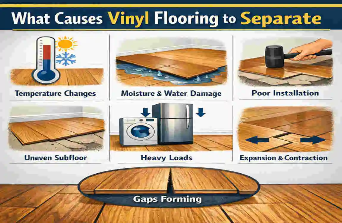  Vinyl Flooring Separation