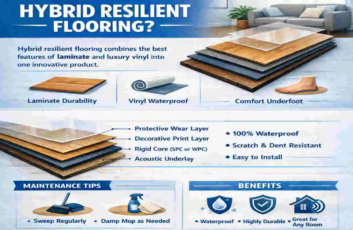 Why Hybrid Resilient Flooring