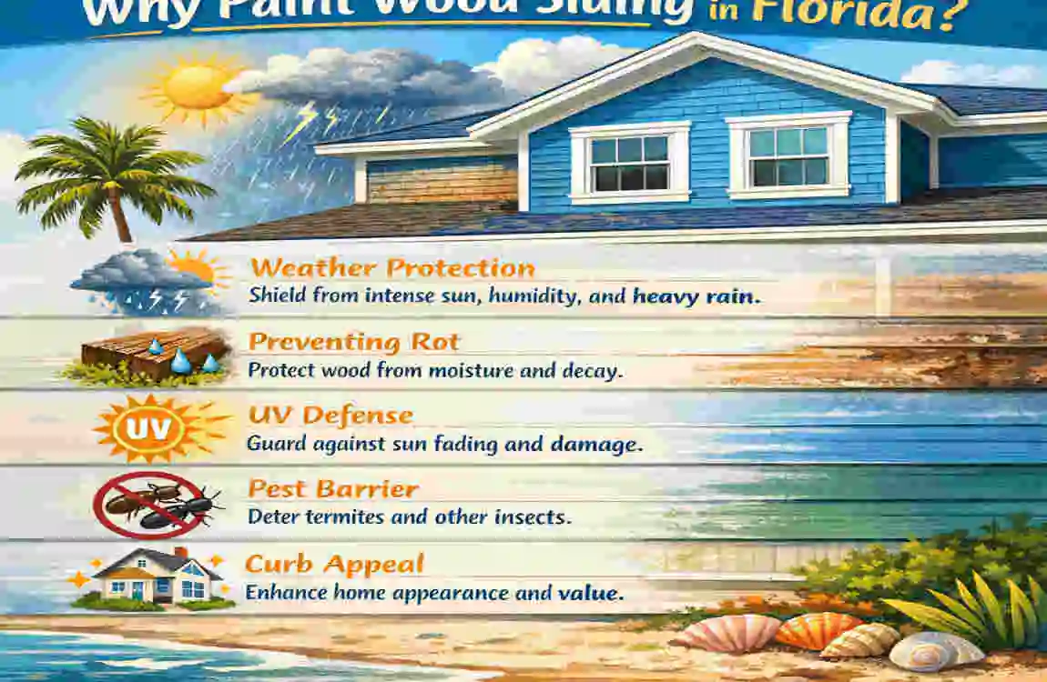 how to paint wood siding on house in florida