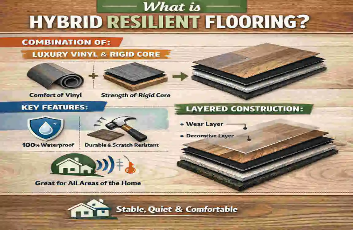 Why Hybrid Resilient Flooring