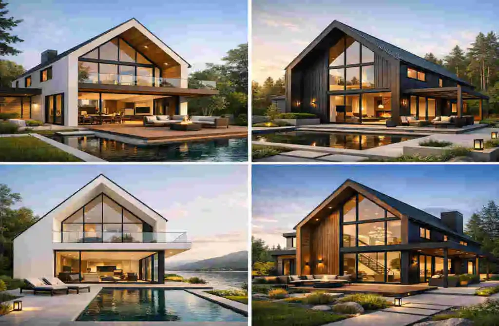 Modern Gable Roof Homes