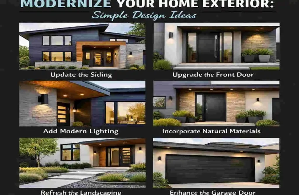 modernize home exterior