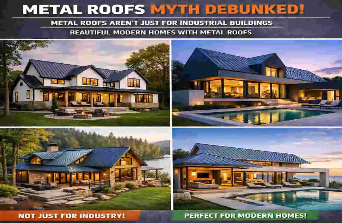 Metal Roofs Ideal for Modern Homes?