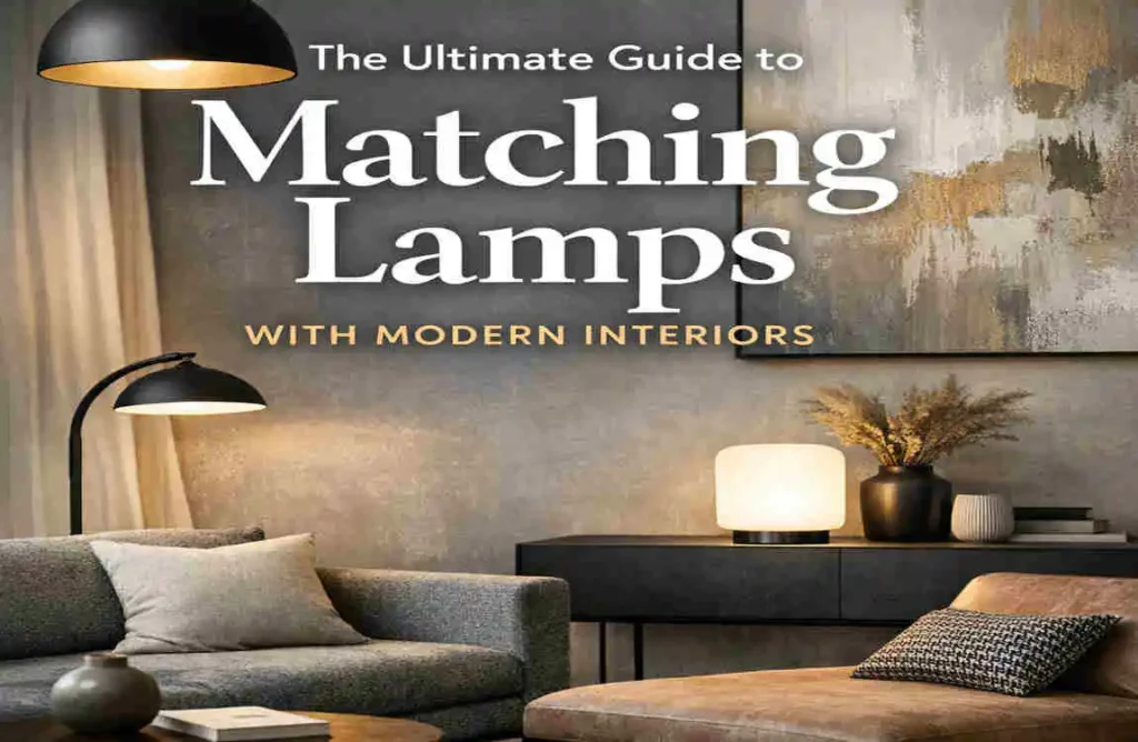 The Ultimate Guide to Matching Lamps With Modern Interiors matching lamps with modern home decor styles guide