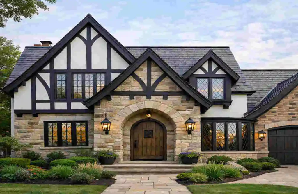 modern english tudor homes