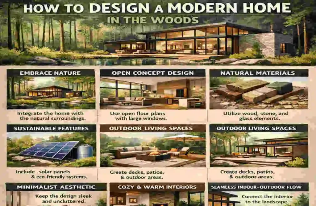 Modern Home in the Woods