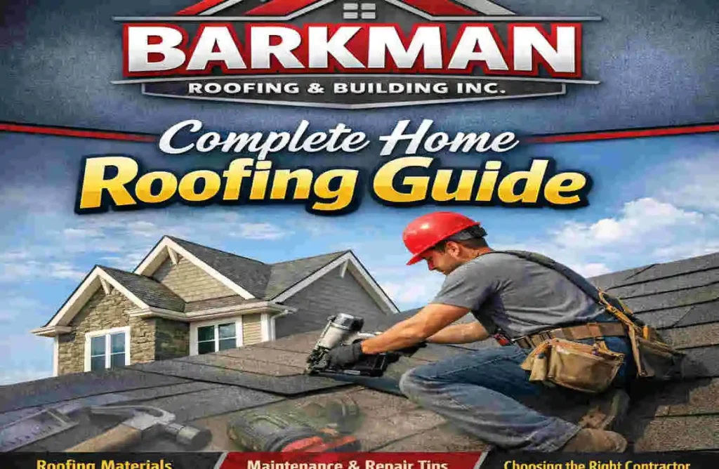 barkman roofing & building inc roofing website home contact
