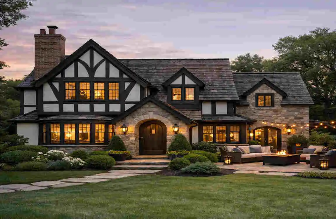 modern english tudor homes