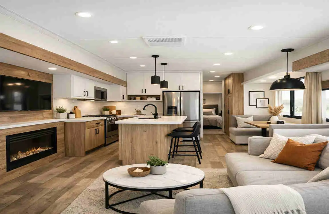 Modern Mobile Home Interior Design