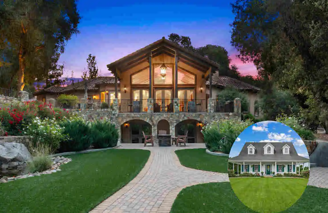 Homes on 5 Acres