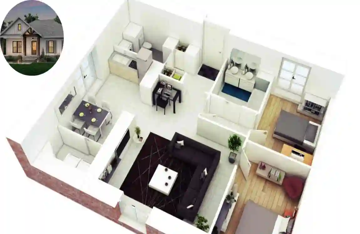 2 Bedroom Home