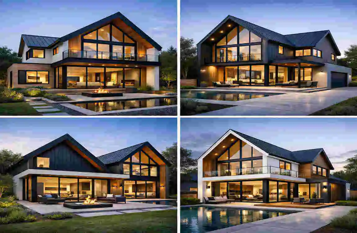Modern Gable Roof Homes