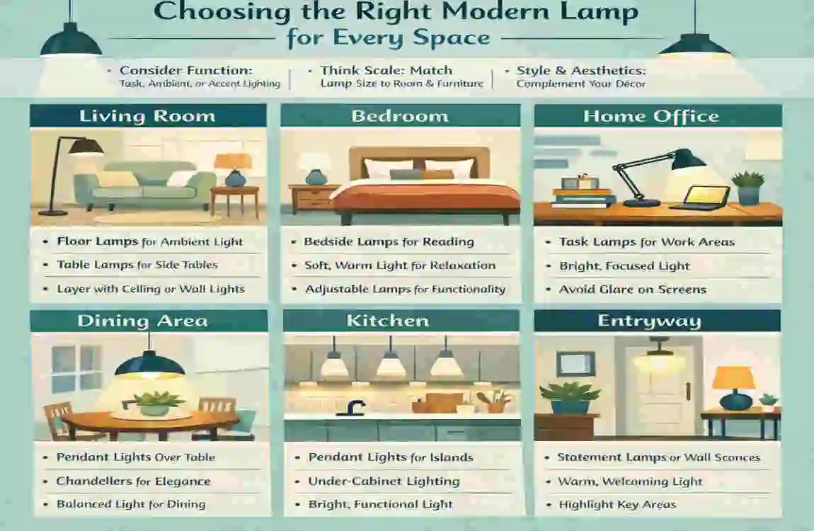 modern home decoration lamp matching styles guide