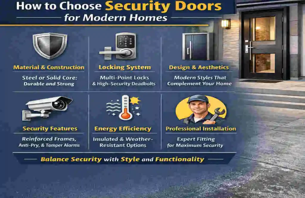 security door features for modern homes