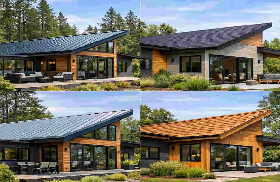 Modern Shed Roof Homes